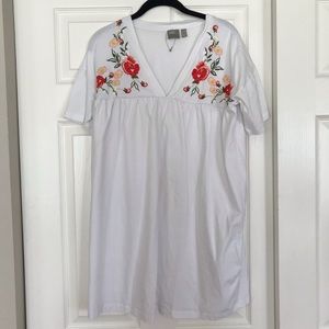 ASOS White Floral Dress